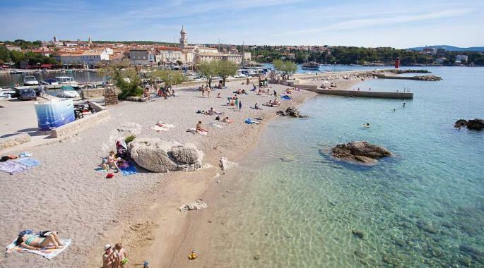 Apartman Sintic Krk Town Eksteriør bilde